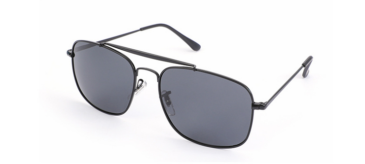 Gafas de sol de metal de moda de estilo europeo y americano 3560 - Protección UV polarizada 