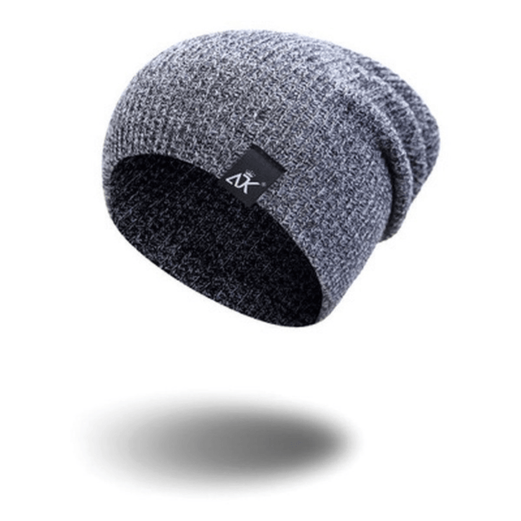 Unisex Winter Knit Beanie: Stylish & Warm for Outdoor Adventures