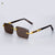 Lunettes de soleil chics ornées de cristaux