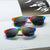 Vibrant Rainbow Sunglasses - Colorful Style