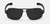 Lunettes de soleil polarisées carrées en métal pour hommes