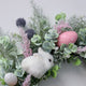 Wreath Easter Egg Doll Festive Door Hanging Wall Decor Wreath