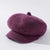 Velvet Knitted Rabbit Fur Hat for Stylish Women