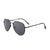 Gafas de sol retro de metal volador para hombre