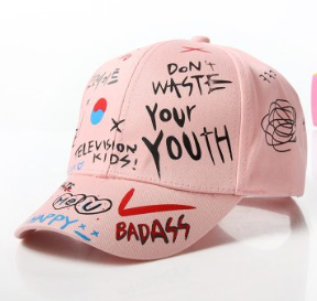 Hip Hop Tide Graffiti Baseball Cap - Stylish Summer Travel Shade Caps for Men and Women