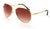 Gafas de sol retro de metal volador para hombre