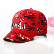 Hip Hop Tide Graffiti Baseball Cap - Stylish Summer Travel Shade Caps for Men and Women