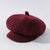 Velvet Knitted Rabbit Fur Hat for Stylish Women