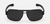 Lunettes de soleil polarisées carrées en métal pour hommes