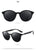 Lunettes de soleil rondes polarisées P26 pour conducteurs masculins élégants