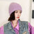 Stay Warm and Stylish with Knitted Wool Hat for Women in Autumn and Winter