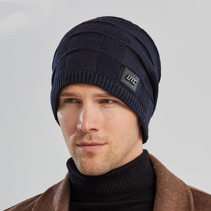 Adopte la tendencia con sombreros de lana tejidos para exteriores para hombres