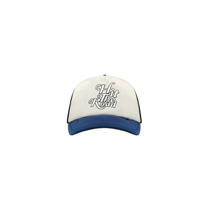 National Trend Couple Caps - Retro Blue and White Matching Hats