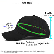 Peaked Cap with Stereo Embroidery - Stylish Sun Hat for Men and Women