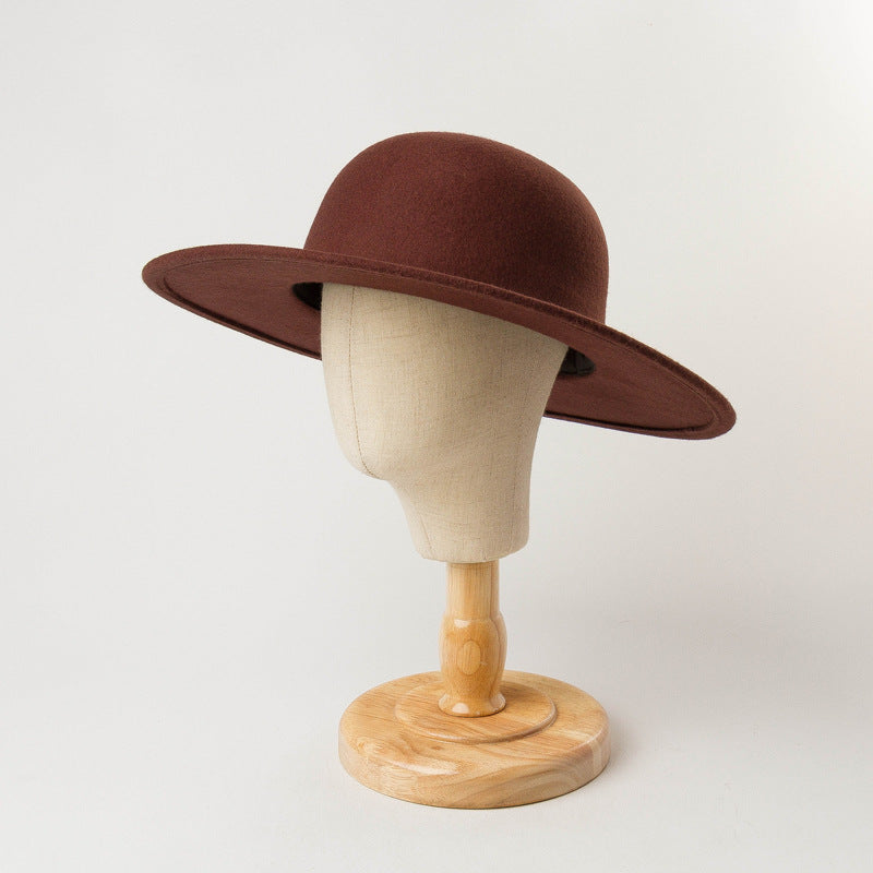 Top Fisherman Hat with Small Round Felt - Classic Style