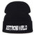 Gorros de punto acrílico unisex de moda con bordado de letras