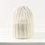 Bonnet tricoté polyvalent avec poils de lapin - Conception à bandes verticales