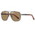 Lunettes de soleil polarisées carrées à la mode pour hommes