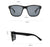 Lunettes de soleil élégantes œil de chat à monture complète