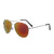Gafas de sol retro de metal volador para hombre