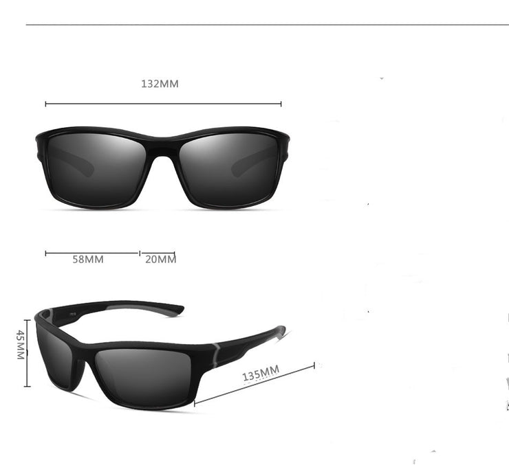 Outdoor Riding Windshield Sunglasses for Stylish Men