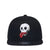 Chapeau en polyester brodé de crâne de style hip hop à la mode