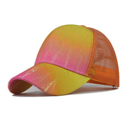 Casquette de baseball tendance tie-dye