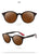 Lunettes de soleil rondes polarisées P26 pour conducteurs masculins élégants